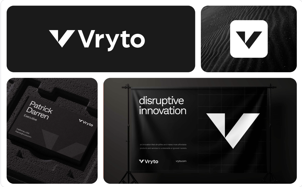 Vryto brand identity